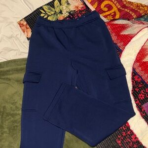 Navy Blue Cargo Pants